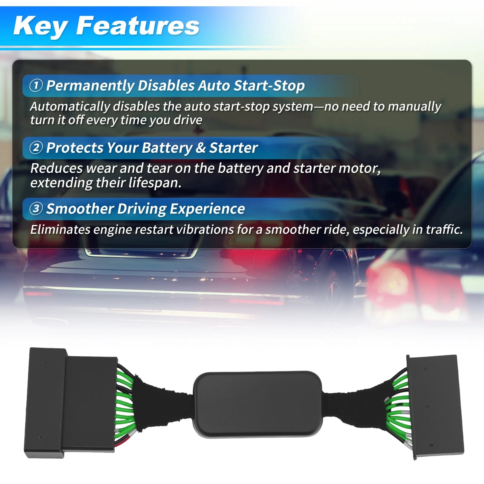 Auto Start Stop Eliminator Module for Volkswagen Atlas (2017–2019)