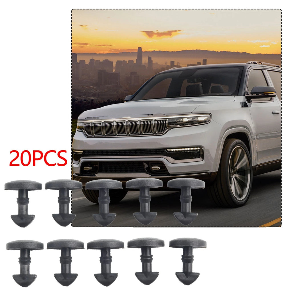20 Pack Bumper Towing Eye Hook Cover Clips for Discovery 3 4