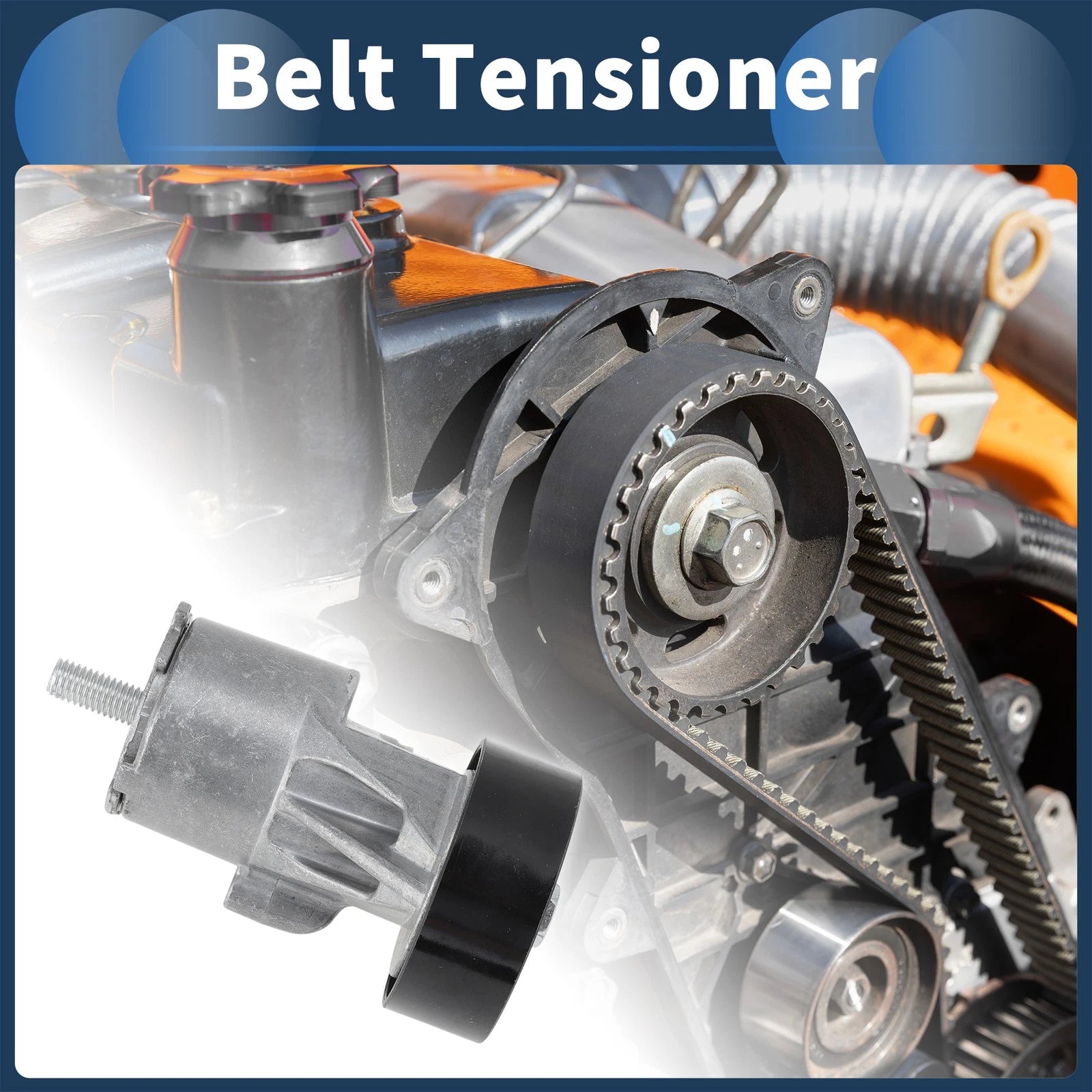 Belt Tensioner Replacement for Volkswagen Beetle (2011–2019) Metal 1 pc