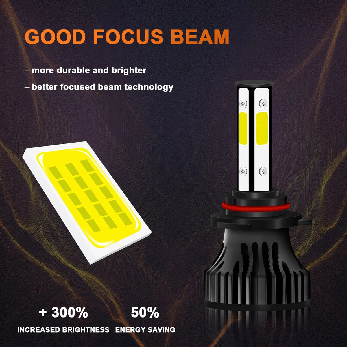 LED Headlights Fog Lights Bulbs for Chevy Silverado 1500 2500 HD (2003–2006)