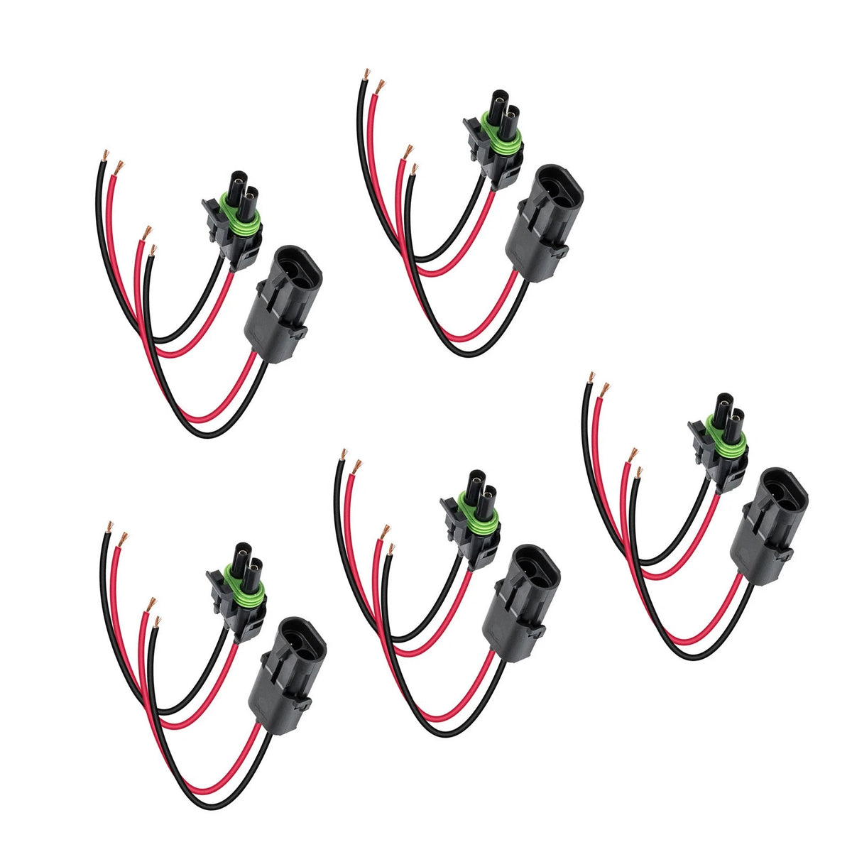 Weather-Pack Connector Kit for 16-14AWG (Compatible with )