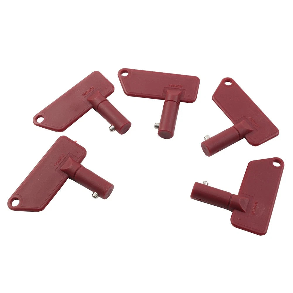 5PCS Ignition Key for Terex Battery Disconnect Isolator