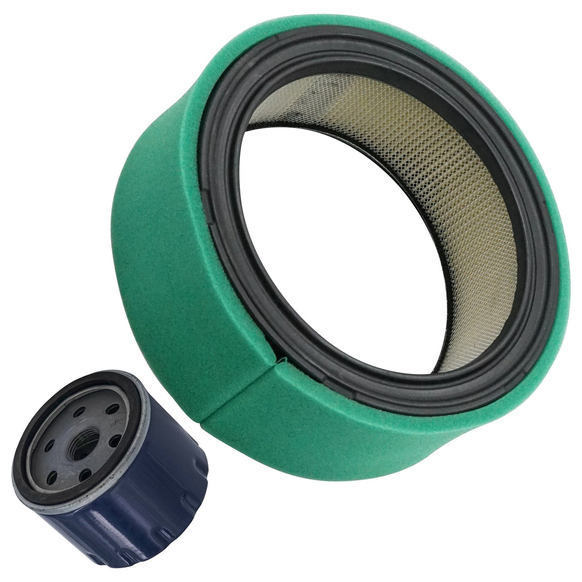 Air and Oil Filter Replacement for John Deere 1948GV 1948HV 2148HV (2018–2018)