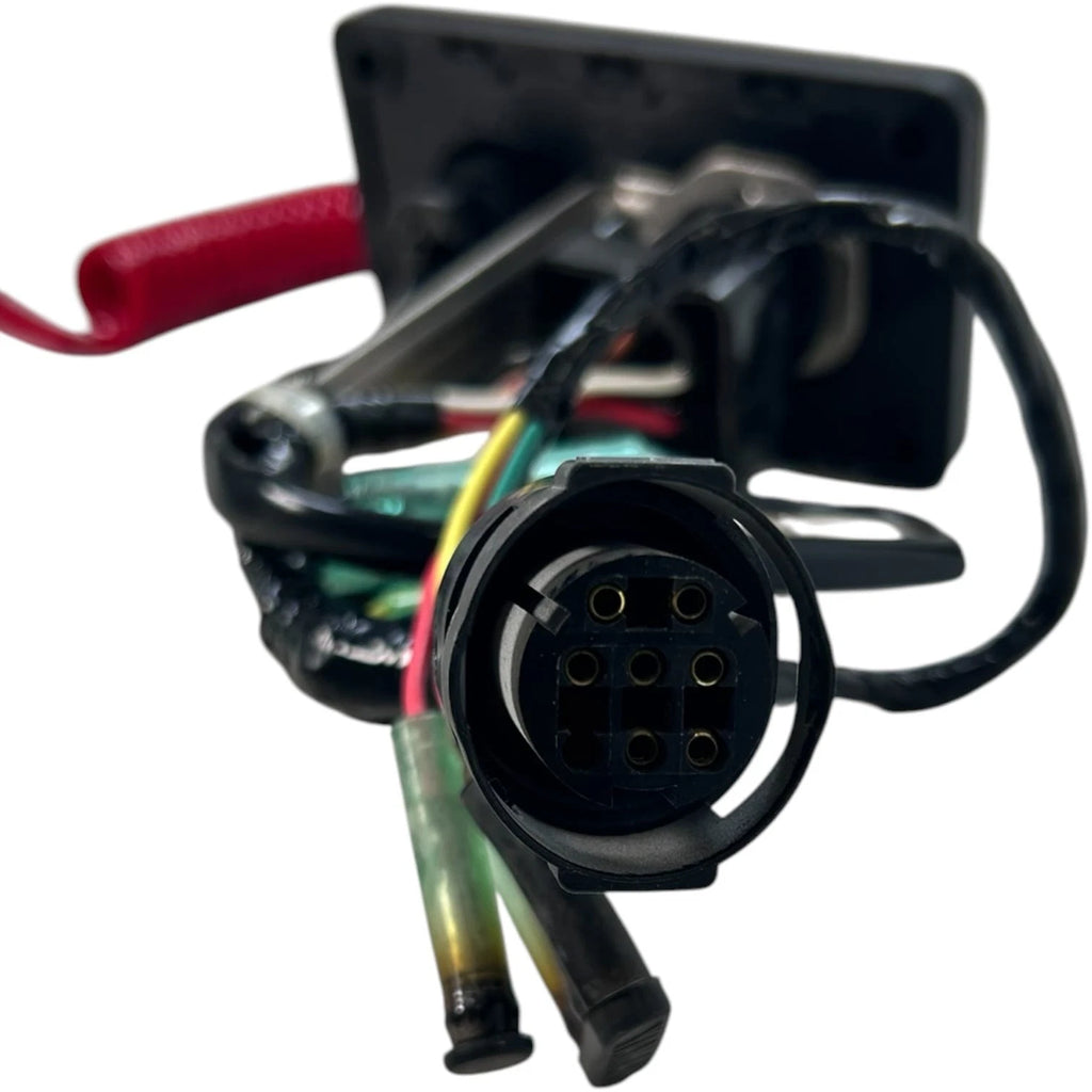 Single Dec Engine Main Switch Key Panel for Yamaha 6X6 (OEM 6X6-82570-33)