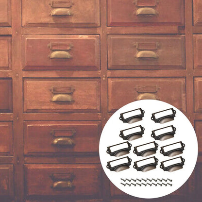 10X Stylish Pull Handle Drawer Screws for Cabinet (7030mm)