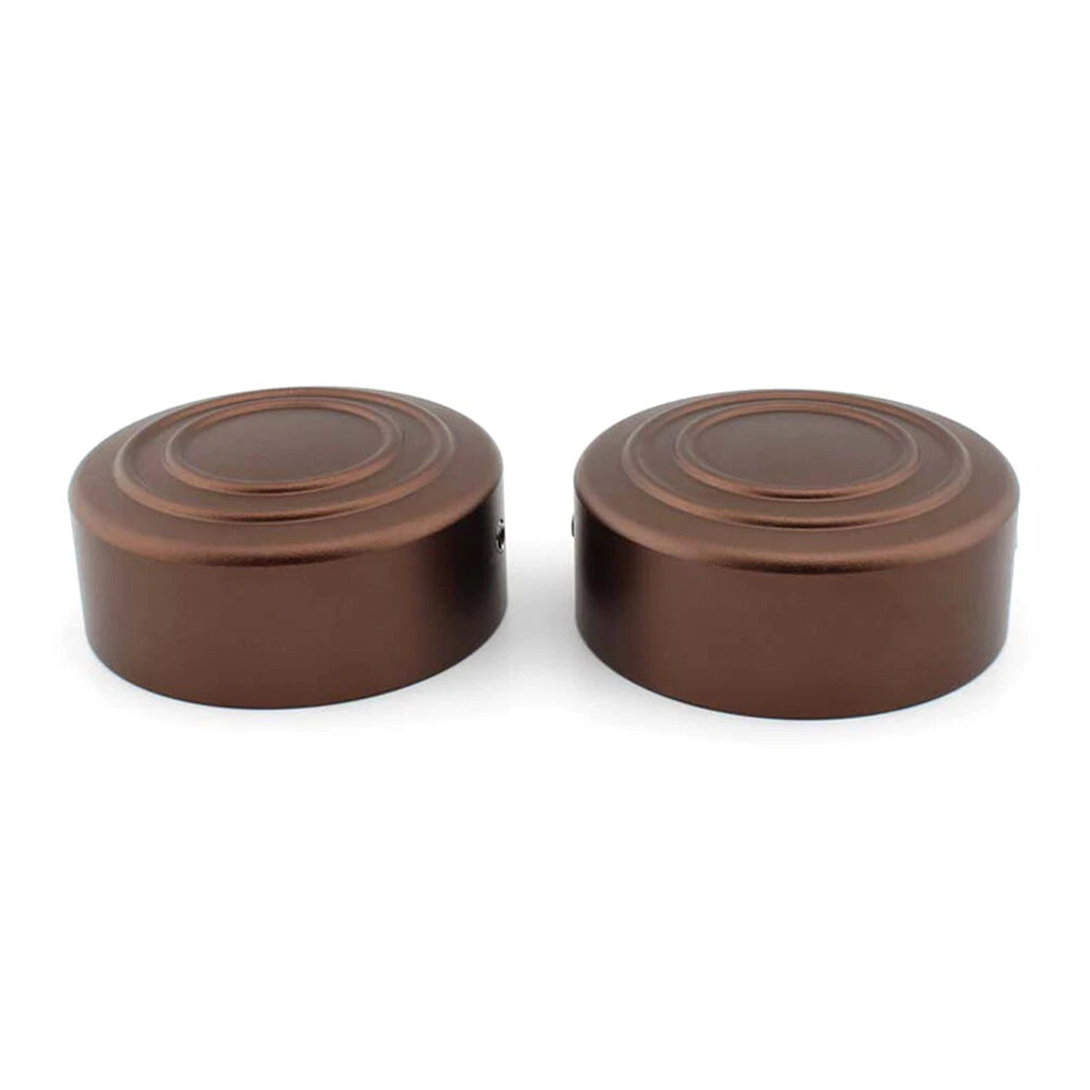 2X Upper Fork Stem Nut Cap Covers for Harley Sportster S (2021–2022)