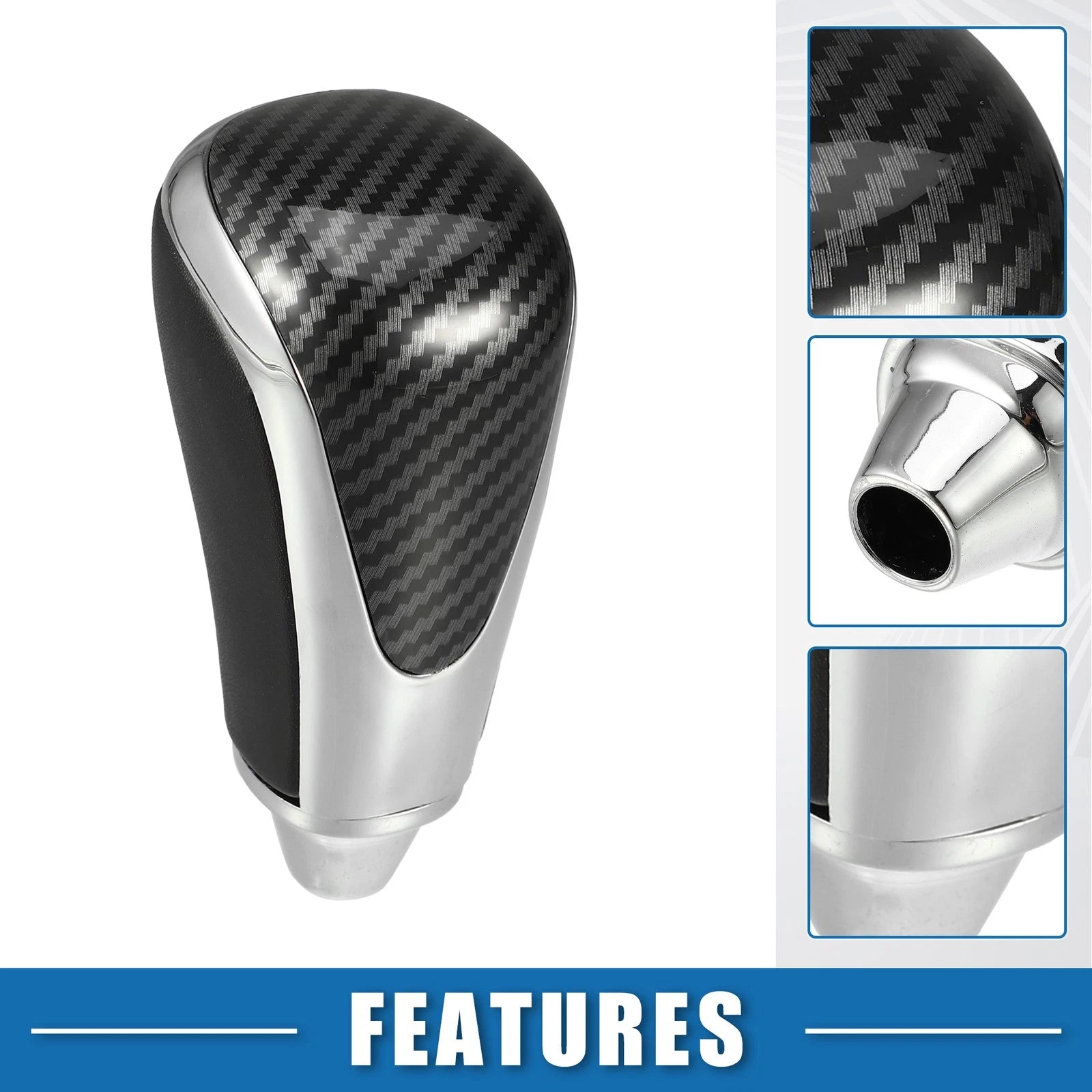 Gear Shift Knob Replacement for Toyota Hilux (2005–2012) Black