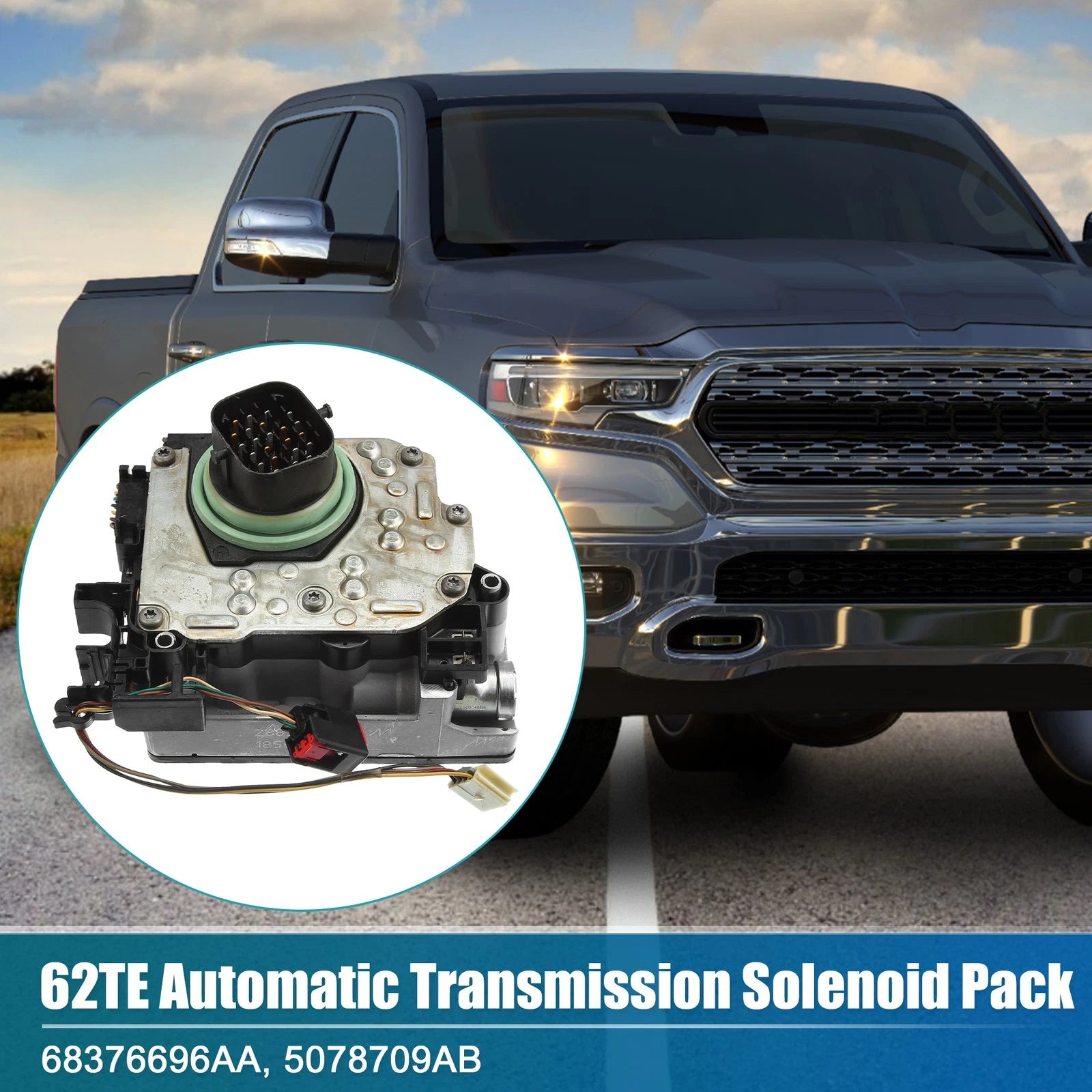 Transmission Solenoid Assembly Block Pack for Chrysler Dodge (2010–2018)