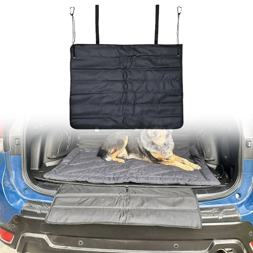 Portable Foldable Car Trunk Mat 800x640mm for Sedans Trucks SUVs