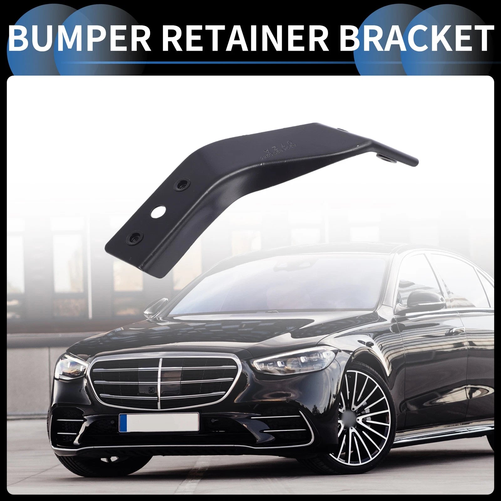 Right Front Bumper Retainer Bracket Replacement for Mercedes-Benz C250 (2015–2021)