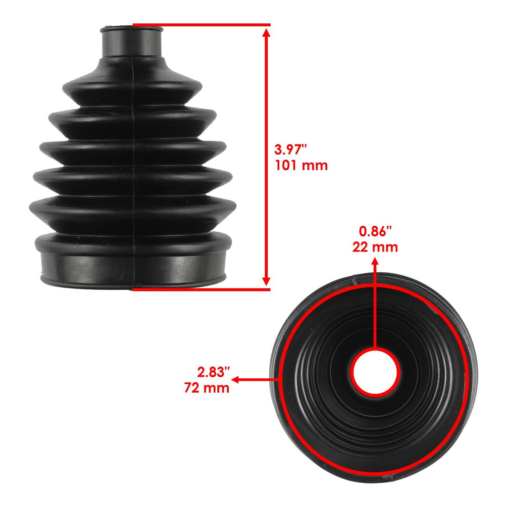 Front Left Axle Outer CV Boot Kit for John Deere XUV625i XUV825E (2011–2021)