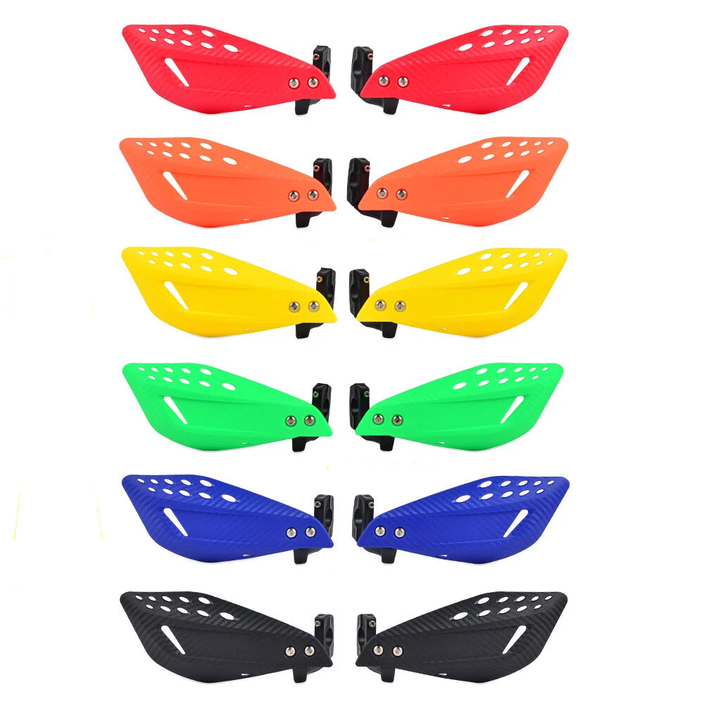 7/8" Universal Bar End Hand Guards for Motorcycle Dirt Bikes (Universal)