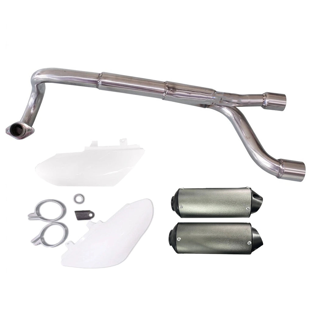 Dual Exhaust Muffler for Atomik CRF50 (2000–2023)