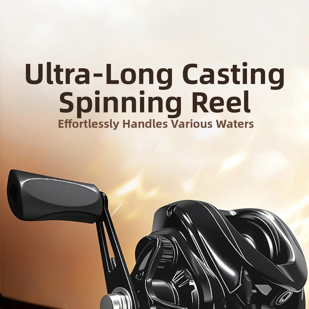 Baitcasting Reel for Freshwater Fishing Right-Hand Retrieve