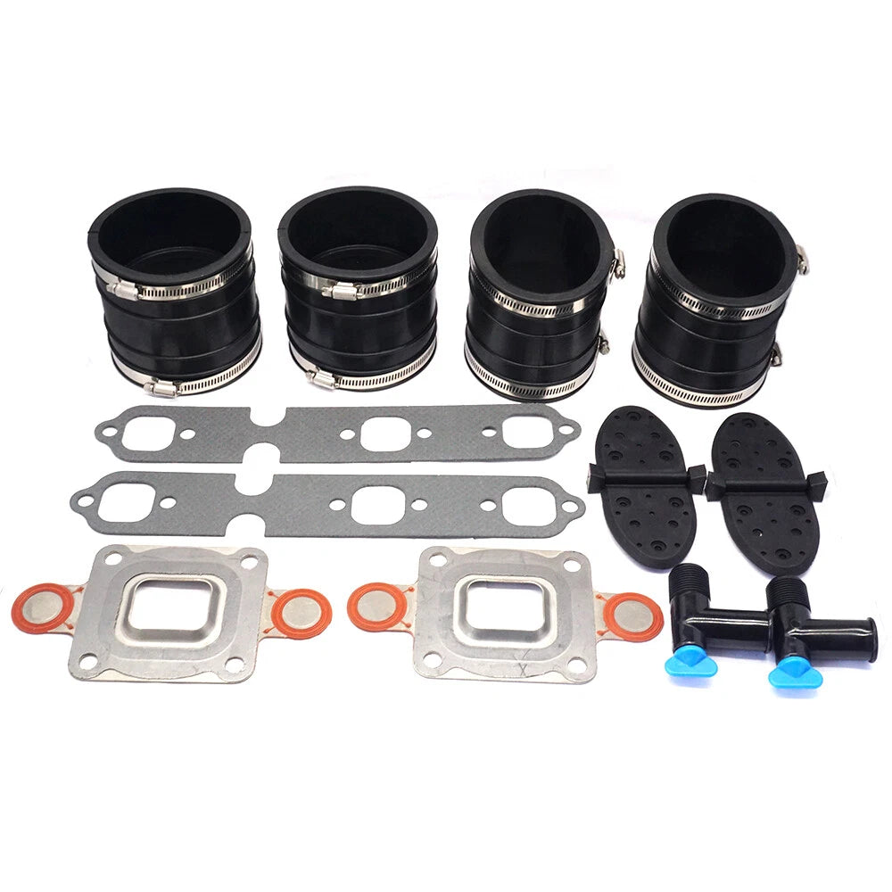 Exhaust Manifold Kit for Mercruiser GM V6 S.B. (32-44348, 14358)