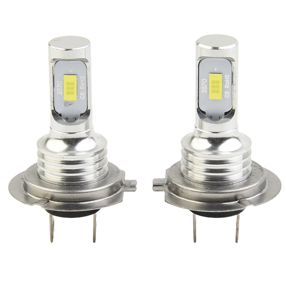 LED Headlight H7 for 6000K Clear White High/Low Beam