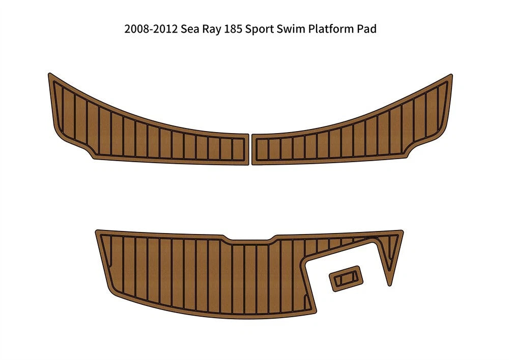 EVA Foam Swim Platform Pad for Sea Ray 185 Sport (2008–2012)
