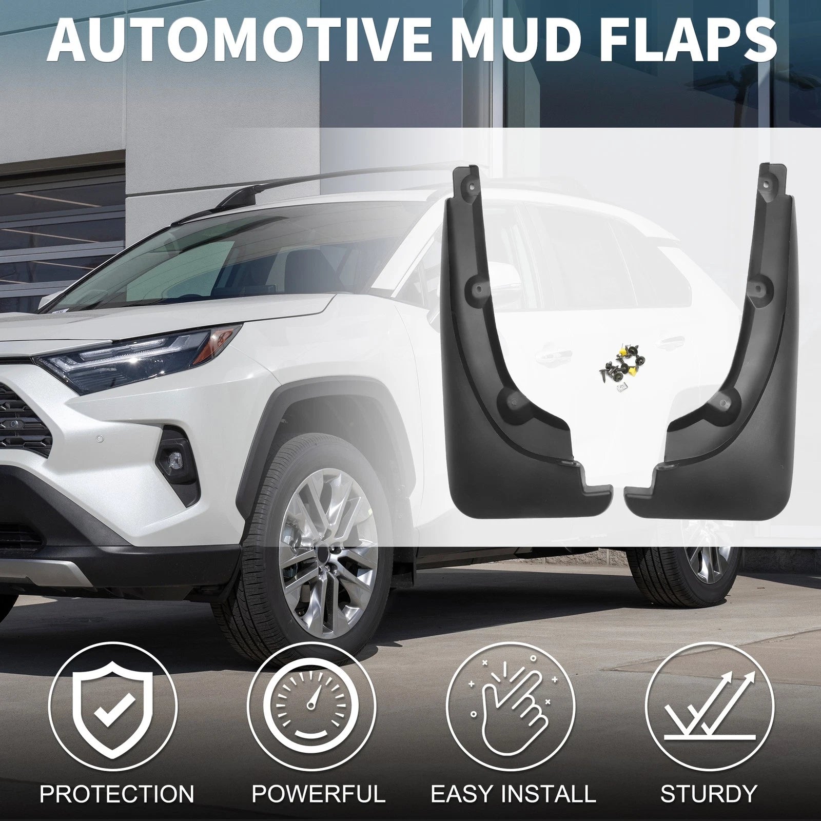 Mud Flap Splash Guard Mud Guard for Toyota RAV4 (2009–2012)