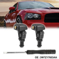 2pcs Windshield Washer Nozzle Kit Replacement for Ford F150 (2004–2014)