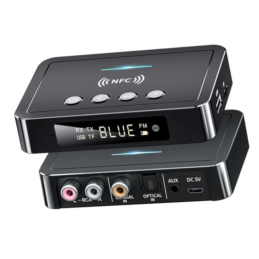 Bluetooth Receiver Adapter for DC 5V AUX/RCA/Optical/Coaxial (NFC)