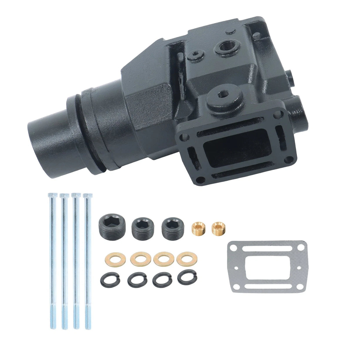 Exhaust Riser Elbow 4" Manifold 913784 for Volvo Penta OMC 4.3-5.8 V6 V8
