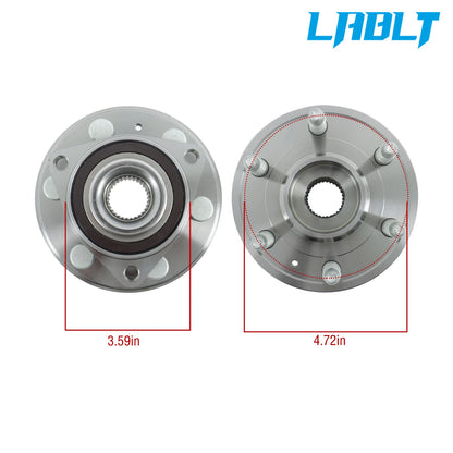 Front Rear Wheel Bearing Hub 513289 for Cadillac SRX (2010–2016)