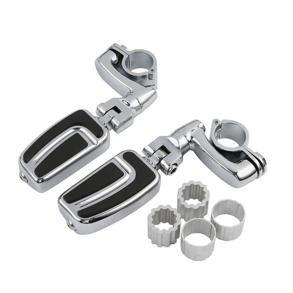 Highway Engine Guard Footpeg Mount for Harley Softail Dyna (22/25/32/35mm)