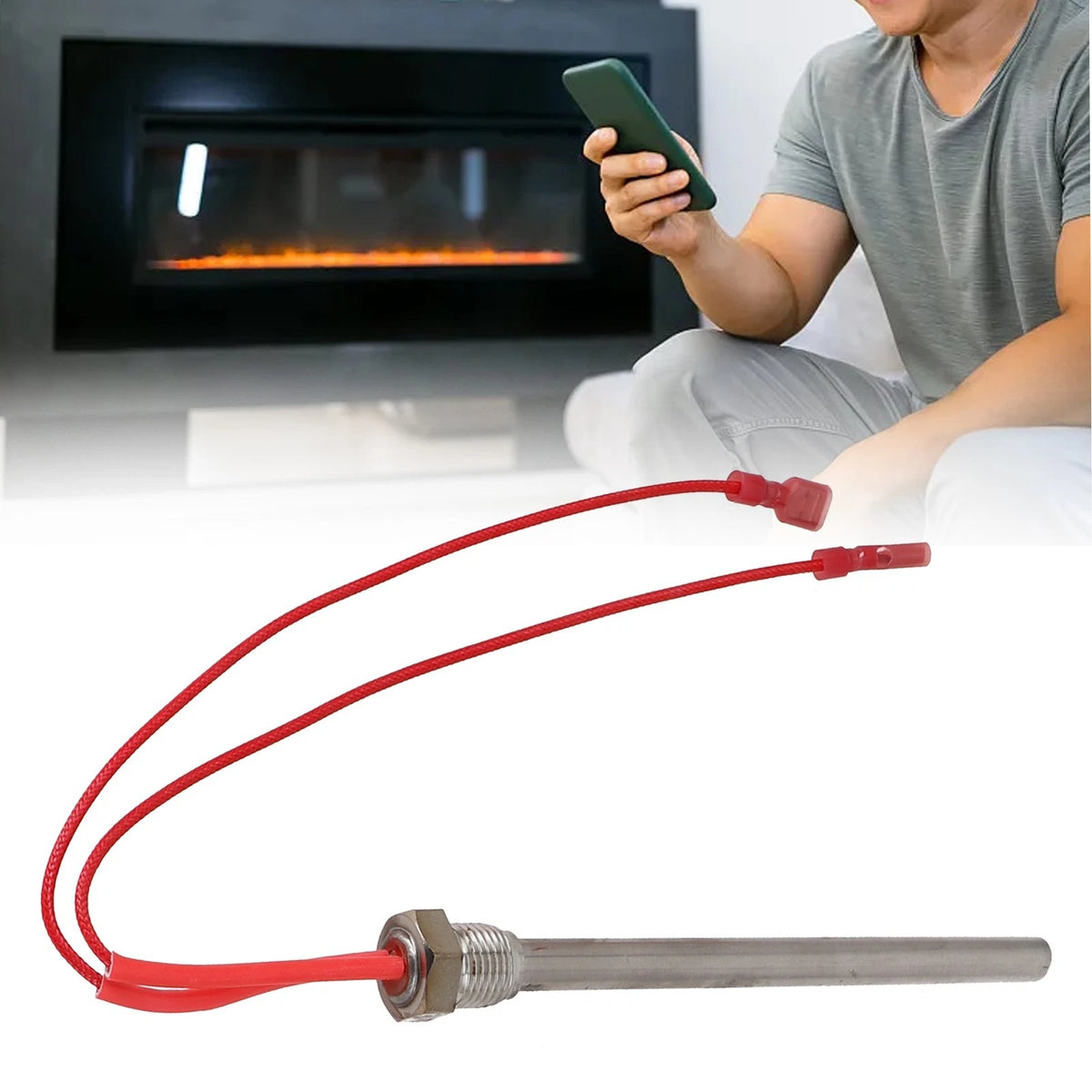 Pellet Grill Ignitor Kit Replacement Heating Rod
