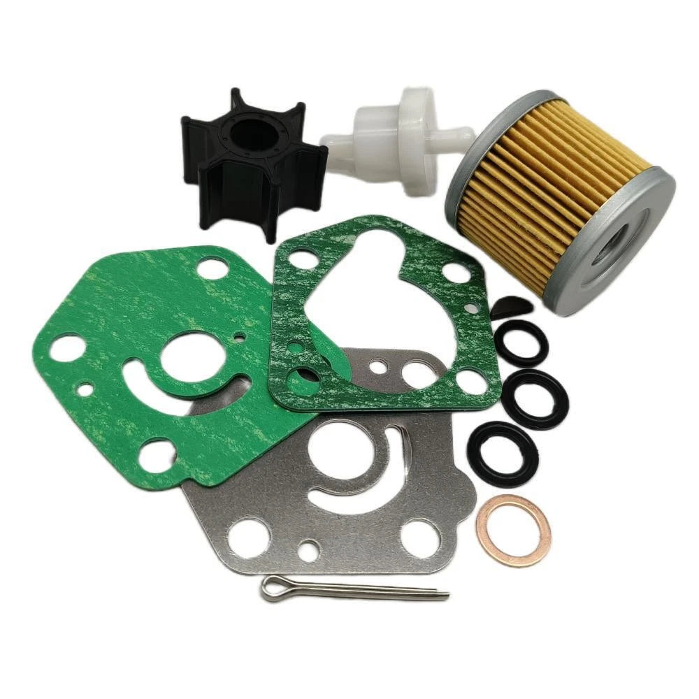Maintenance Kit for Suzuki DF 9.9 15 HP Outboard (17400-94810, 15410-98500)