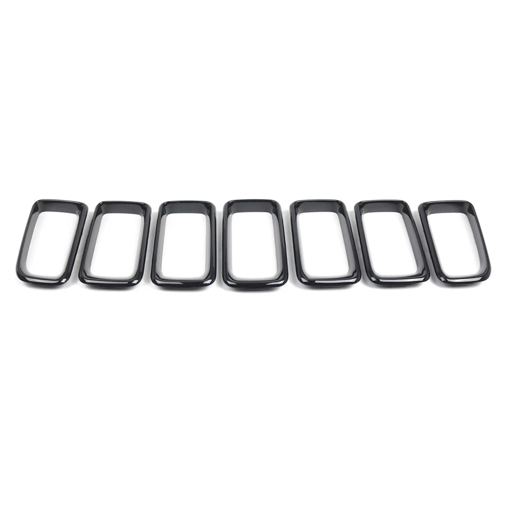 Grille Insert Cover Frame for Jeep Compass (2011–2017) Black
