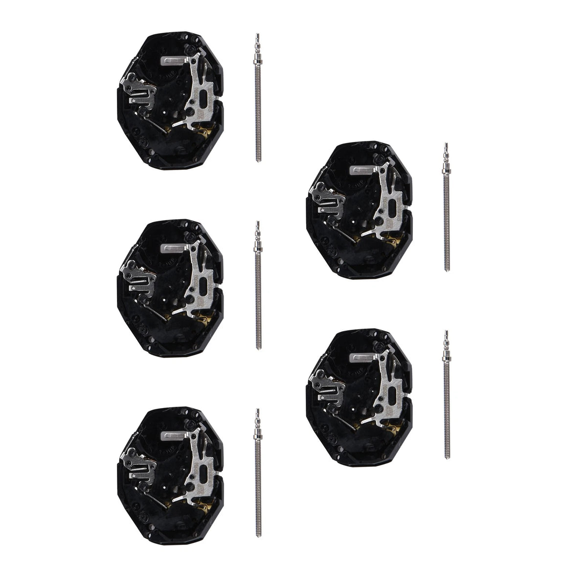 5-Pack Quartz Watch Movement Replacement for Japan Miyota PC21