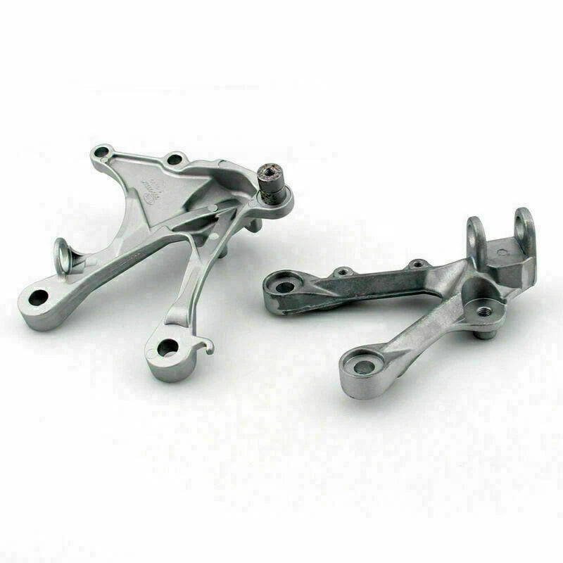 Front Bracket Footrest Footpeg Set for Kawasaki ZX6R/ZX636 (2005–2008) T9