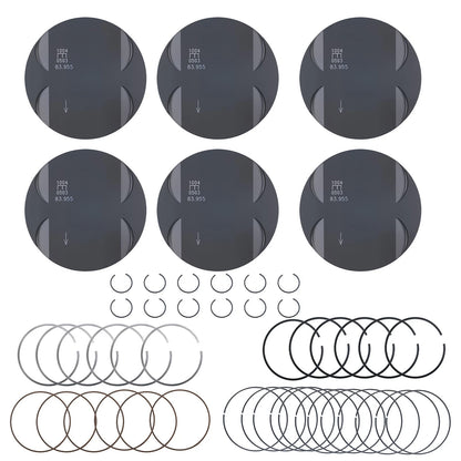 Piston Rings Set for BMW M54 B25 E46 E39 E60 E83 E85 2.5L (1997–2011) 11257509175