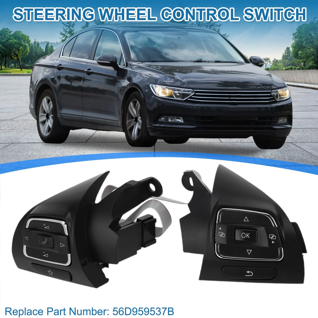 Steering Wheel Control Switch Replacement for Volkswagen Passat (2011–2015)