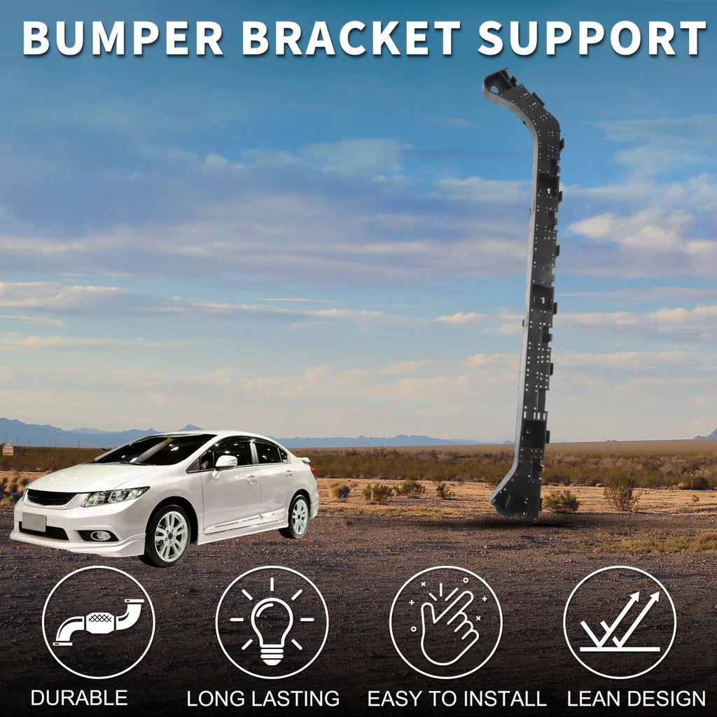 Right Rear Bumper Retainer Bracket Replacement for Honda Civic Sedan (2001–2005)