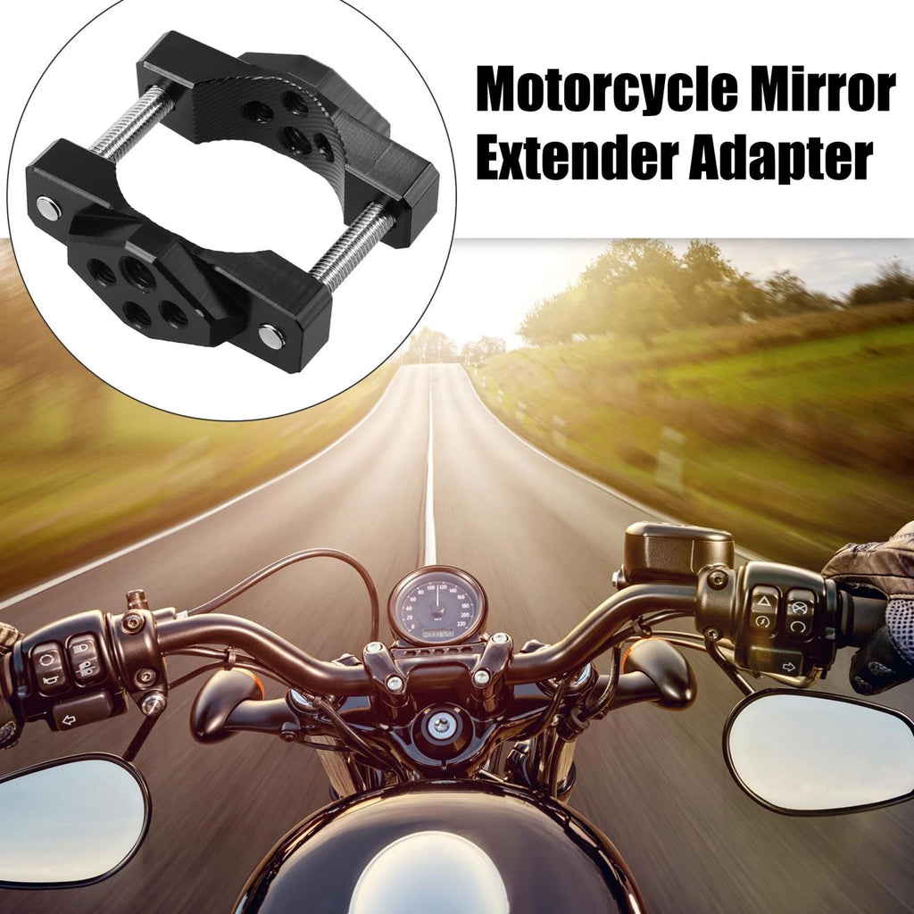 Light Lamp Holder Handlebar Mount Bracket Clamp 17 to 42mm for Bike (Black)