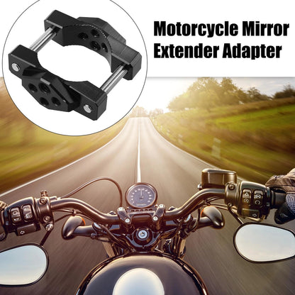 Light Lamp Holder Handlebar Mount Bracket Clamp 17 to 42mm for Bike (Black)