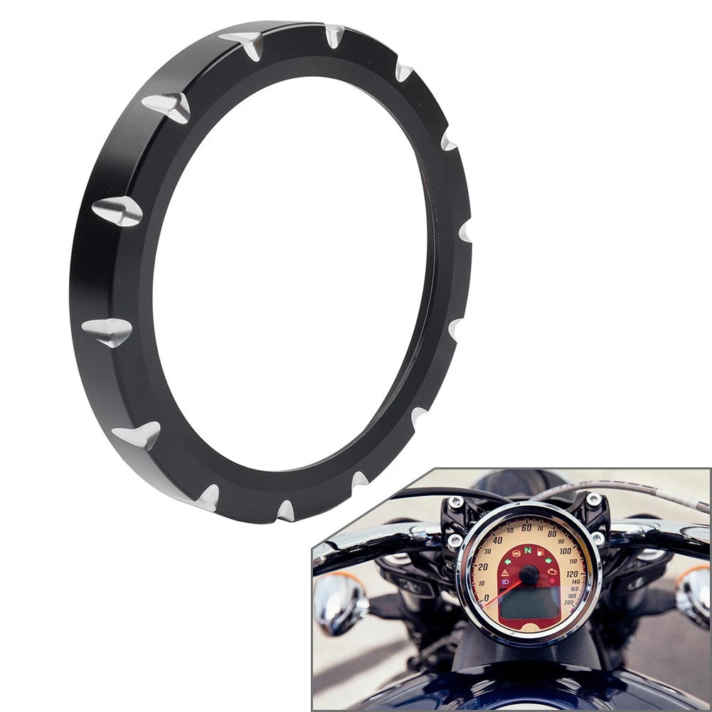 Speedometer Gauge Bezel Instrument Trim Ring for Indian Scout Bobber Chief