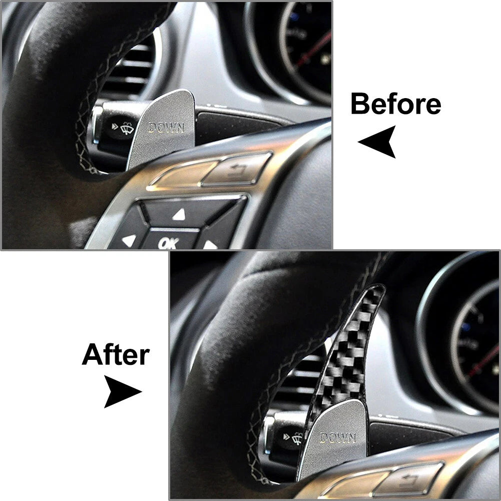 Steering Wheel Shift Paddle Extension for Mercedes Benz A C E CLA (2013–2023)