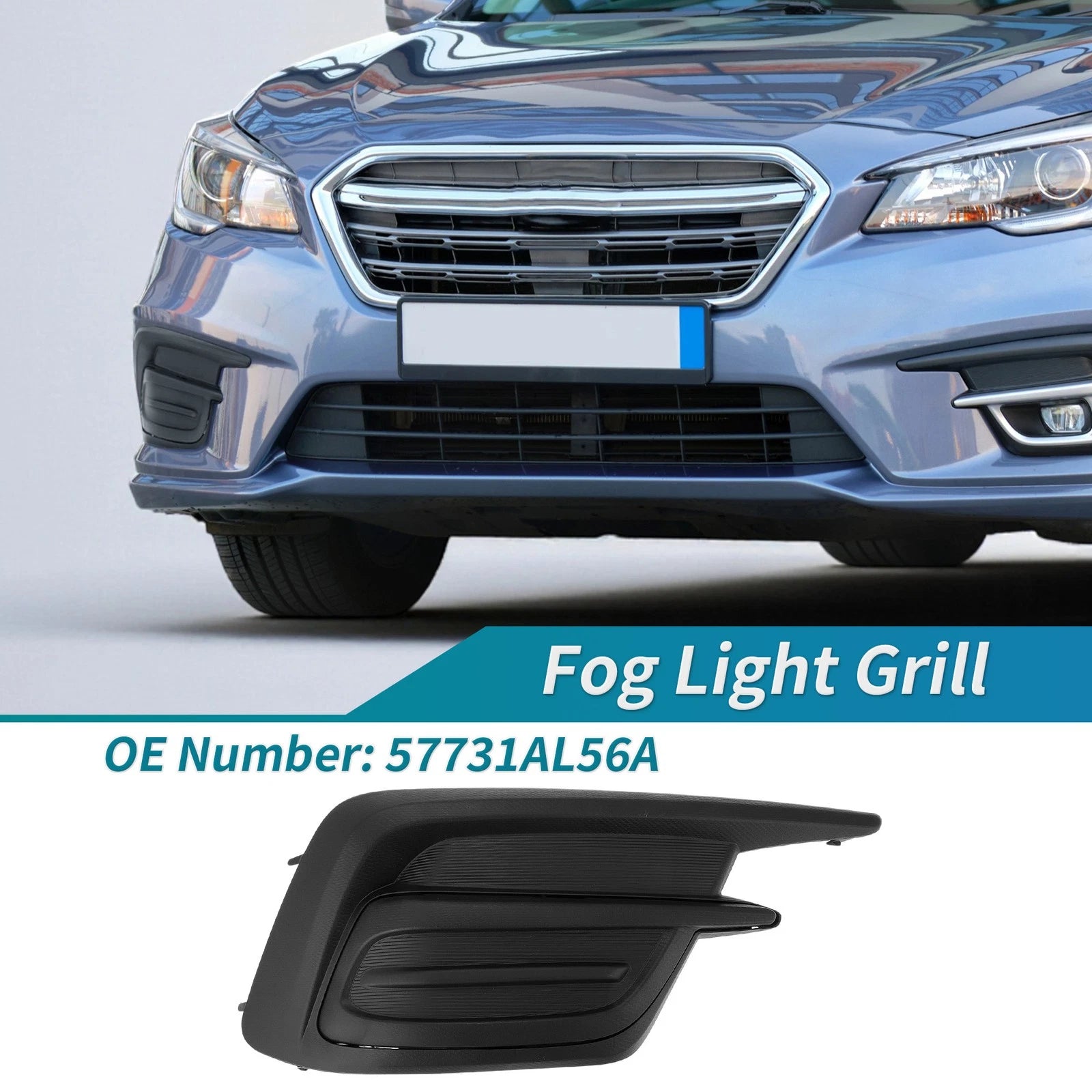 Right Side Fog Light Grill Replacement for Subaru Legacy (2018–2019)