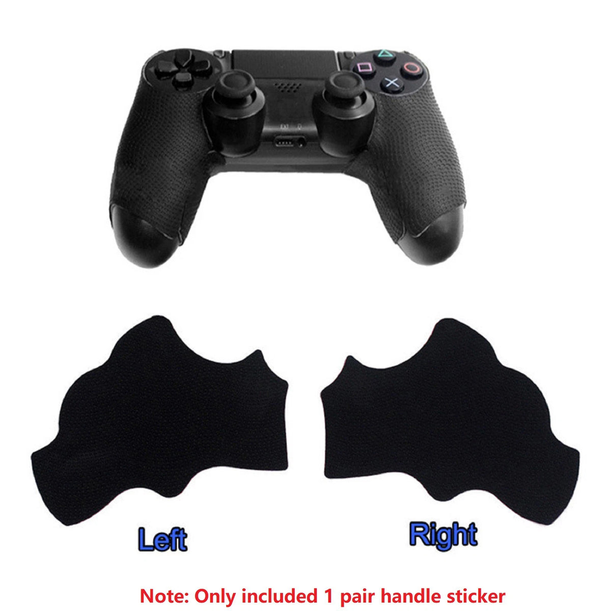 Anti-Slip Sticker Set for PS4 Controller Grip Protection