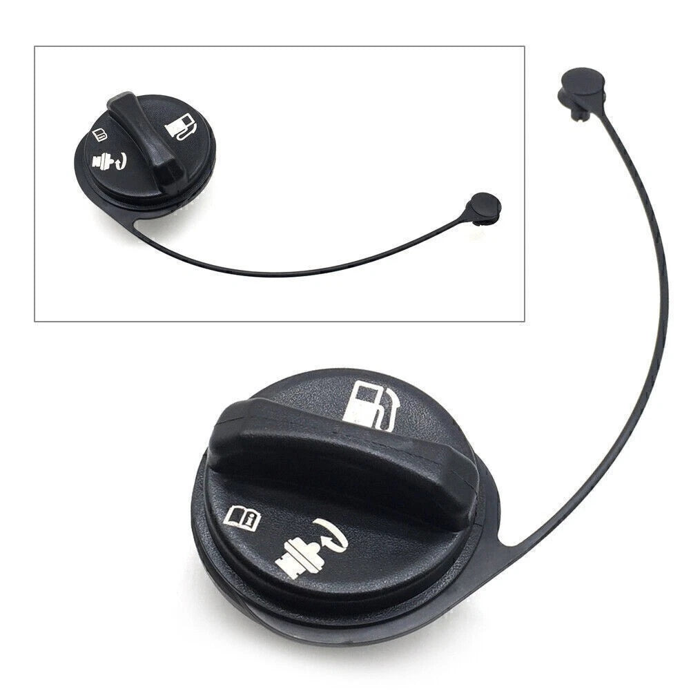 Fuel Gas Tank Cap with Strap for Car Parts (2015–2023)