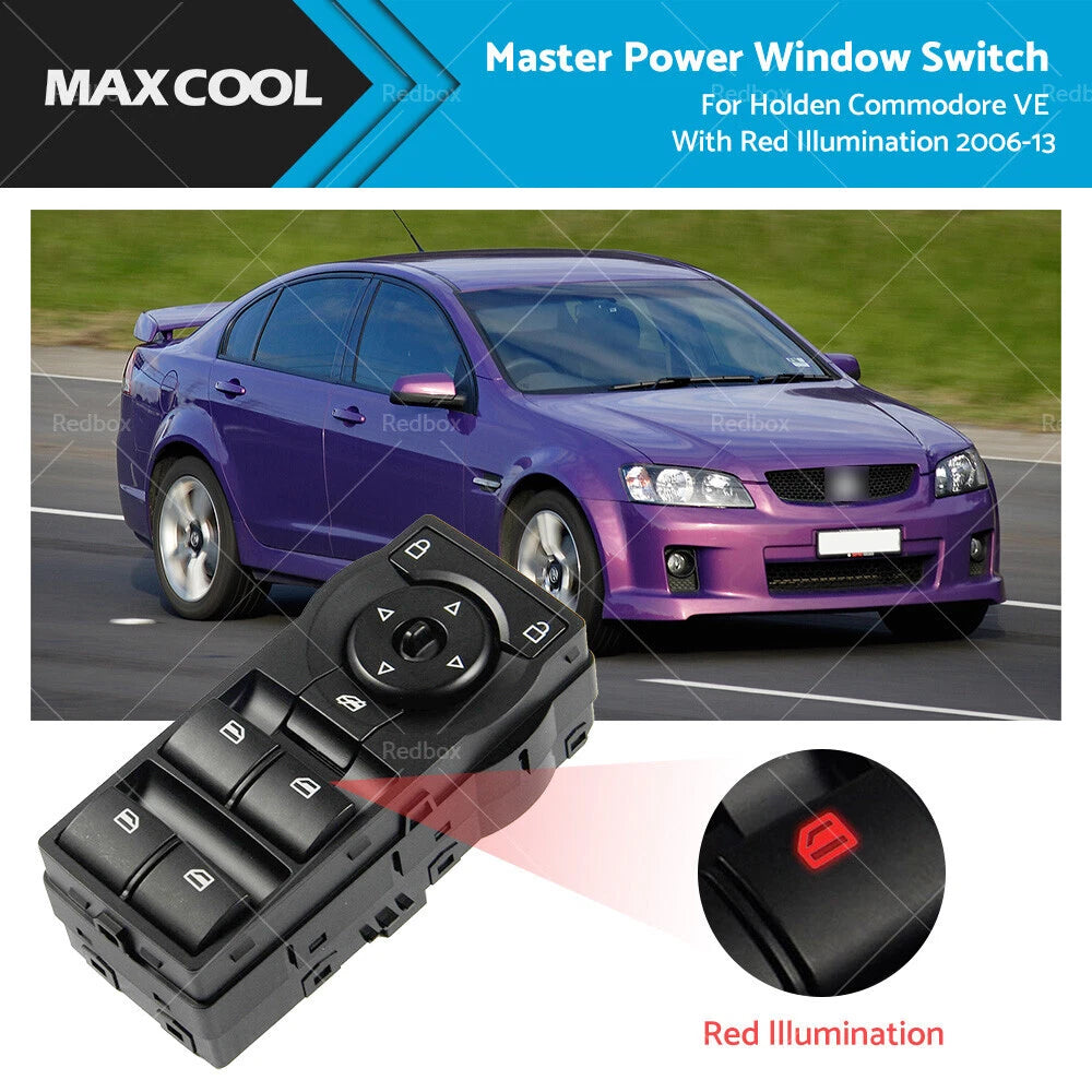 Master Power Window Switch for Holden Commodore VY VZ VE (2006–2013) 92225343