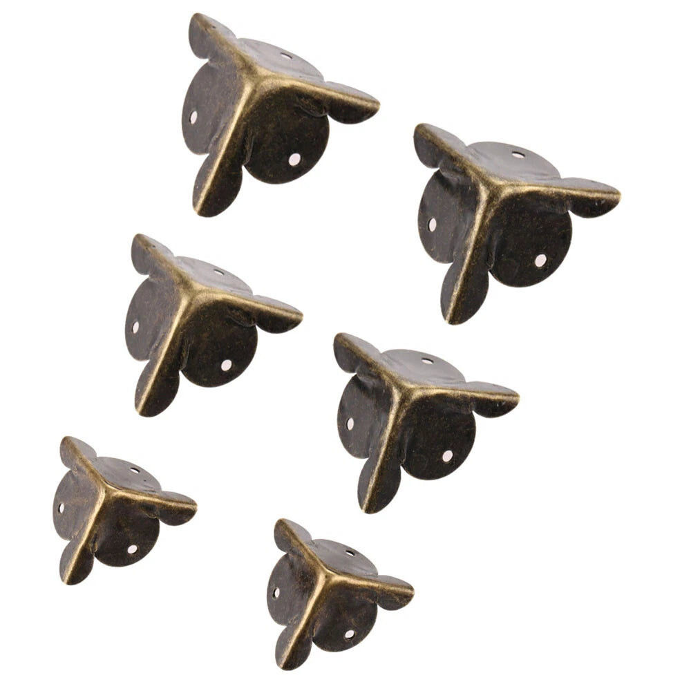 Set of 4 Zinc Alloy Corner Protectors for Furniture
