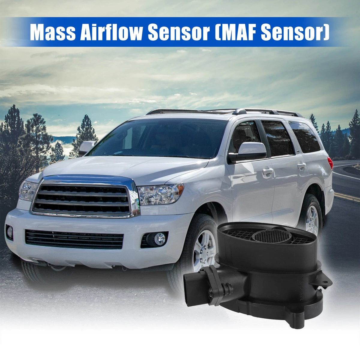 Mass Air Flow Meter Sensor for BMW 3-Series Saloon 318D (2001–2003) 13712247002
