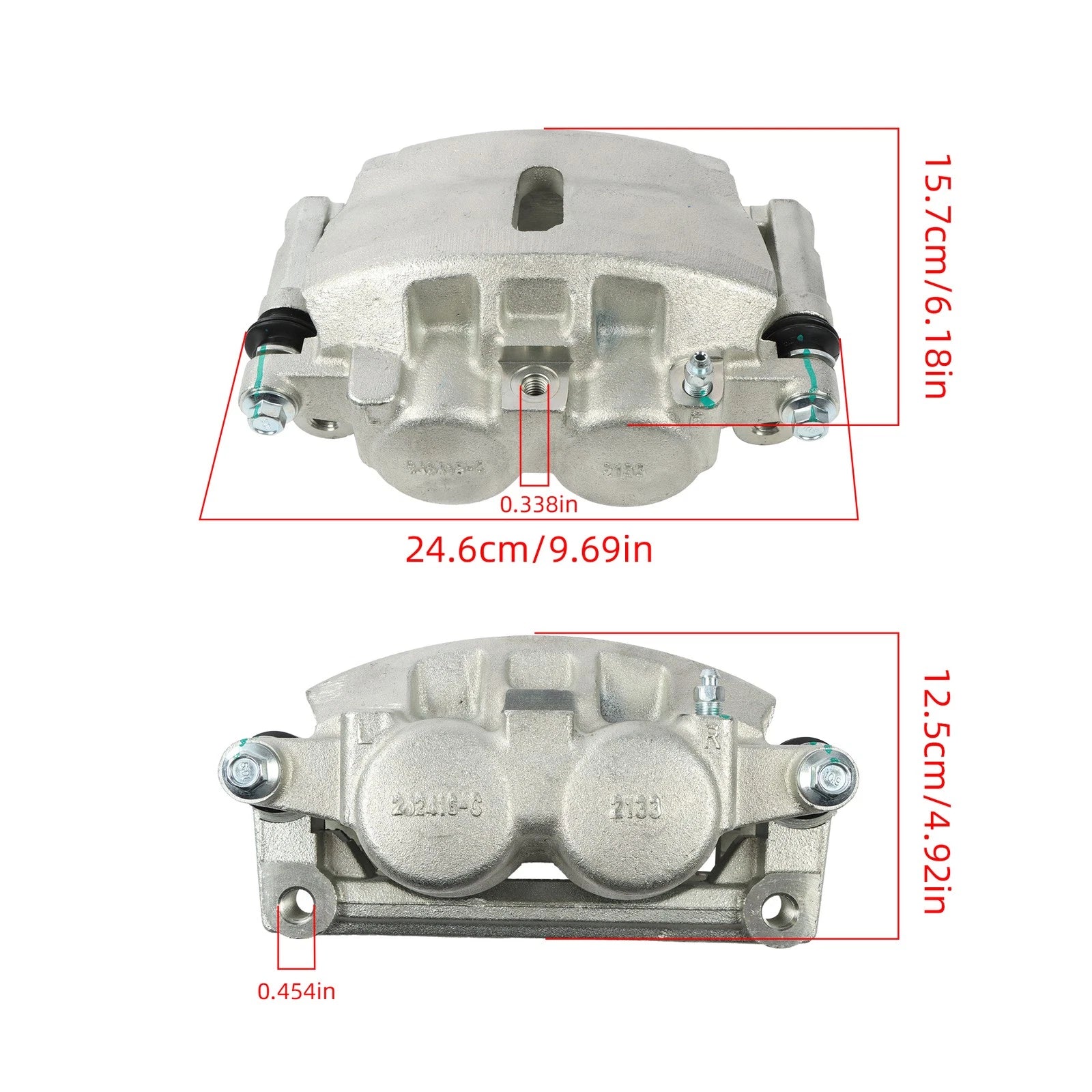 Front Right Brake Caliper 18-B5005 for Saturn Outlook (2007–2010)