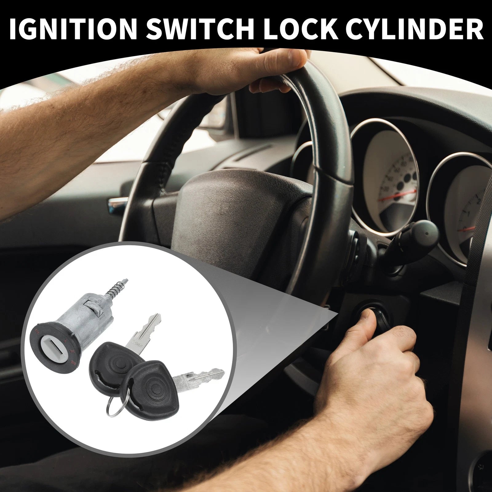Ignition Lock Cylinder No.0913694 for Opel Combo (1993–2003)