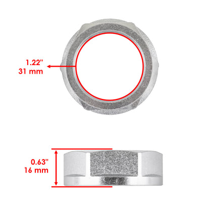 Rear Axle Nut Replacement for Honda TRX250X 2X4 (2009–2021)