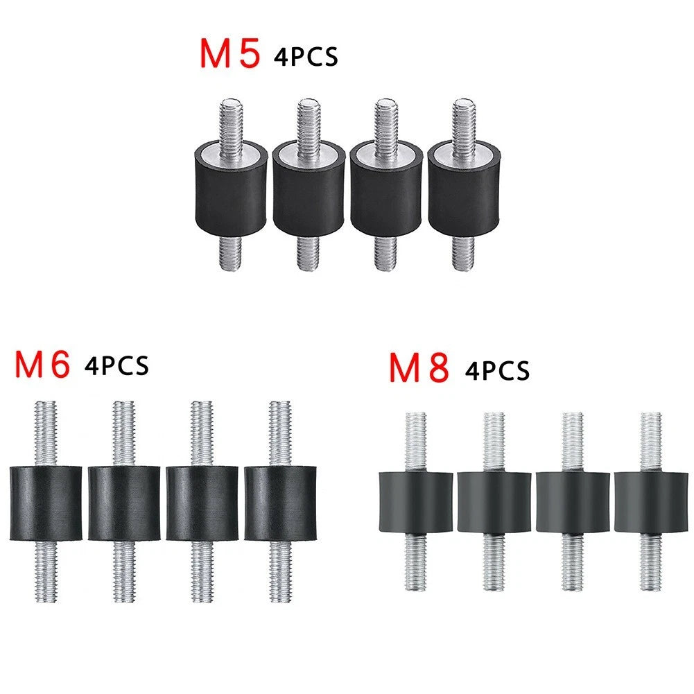 Set of 4 Rubber Buffer Accessories for Noise Reduction