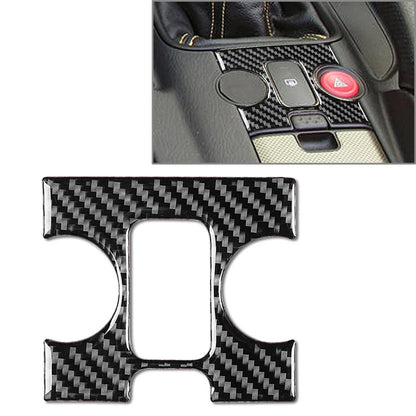 Inner Hazard Warning Light Button Trim Panel for Honda S2000 (2004–2009) Black